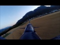 fms f4 corsair 800 mm flying over wheat field at chapareillan france