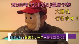 2020/12/13日曜競馬予想😉阪神JFほか大勝負byMr.おじさん