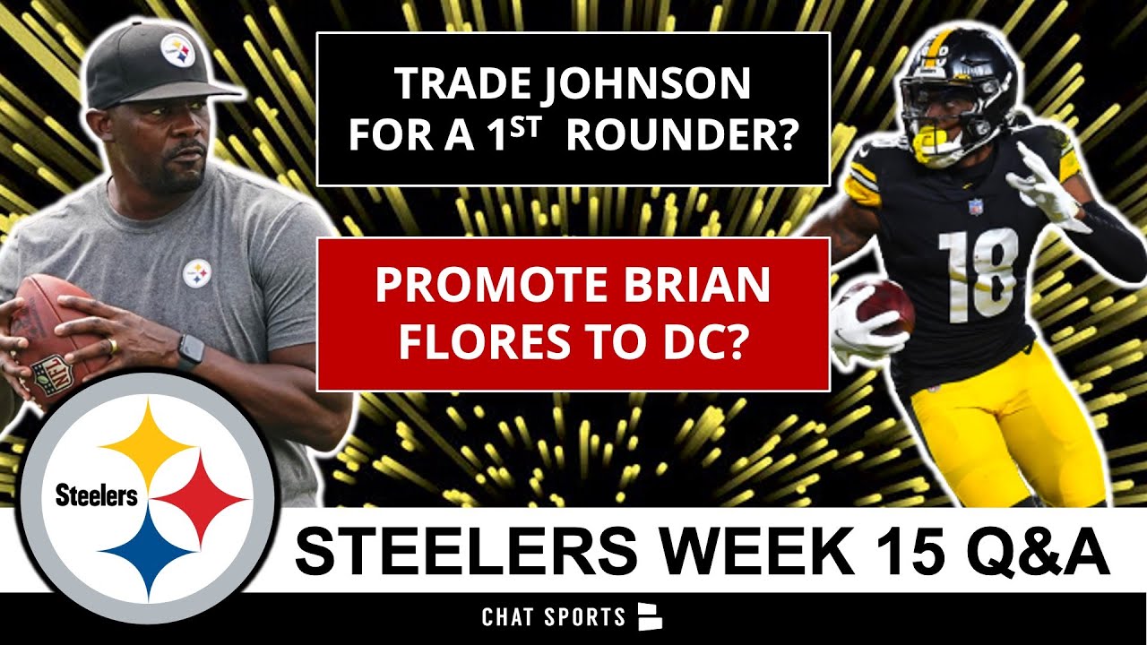 Steelers Rumors: Trade Diontae Johnson? Promote Brian Flores? Mike ...