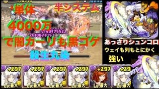 パズドラ　究極殺生丸　システムが強すぎる　闘技場　闇吸収もソティスも簡単