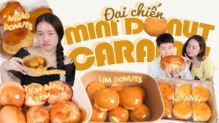 🍩 Đại chiến Mini Donut Caramel (Crème Brulée Donuts): Điểm chung là siêu ngọt, vậy khác nhau là gì?