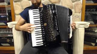 SCANAIRV120BK - Black Scandalli Air V Piano Accordion LMMMH 41 120 $9999