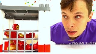 Фёдор и Железный Человек! Супергерои в видео онлайн.