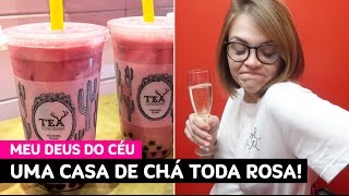 Vlog: casa de chá toda rosa e viagem pra San Diego • Karol Pinheiro