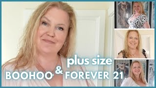 Över 45 och plus size / att köpa plus size kläder online / Boohoo och Forever 21