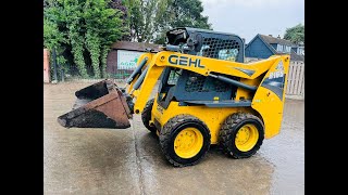 GEHL R165 4WD SKIDSTEER *YEAR 2018* C/W HIGH FLOW \u0026 BUCKET