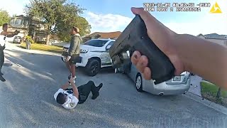 Florida Man Rams His Car into Two Deputies
