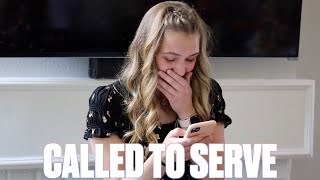 FINDING OUT WHERE OUR 18 YEAR OLD DAUGHTER IS GOING TO LIVE FOR THE NEXT 18 MONTHS | CALLED TO SERVE