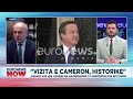 nësër mbërrin në tiranë sekretari i shtetit britanik david cameron avokat hasani komenton vizitën