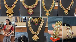 Tirumala Jewellers Red Tag sale on Bridal Necklace sets ||Up to 40% OFF on VA, Making \u0026 Stone Value