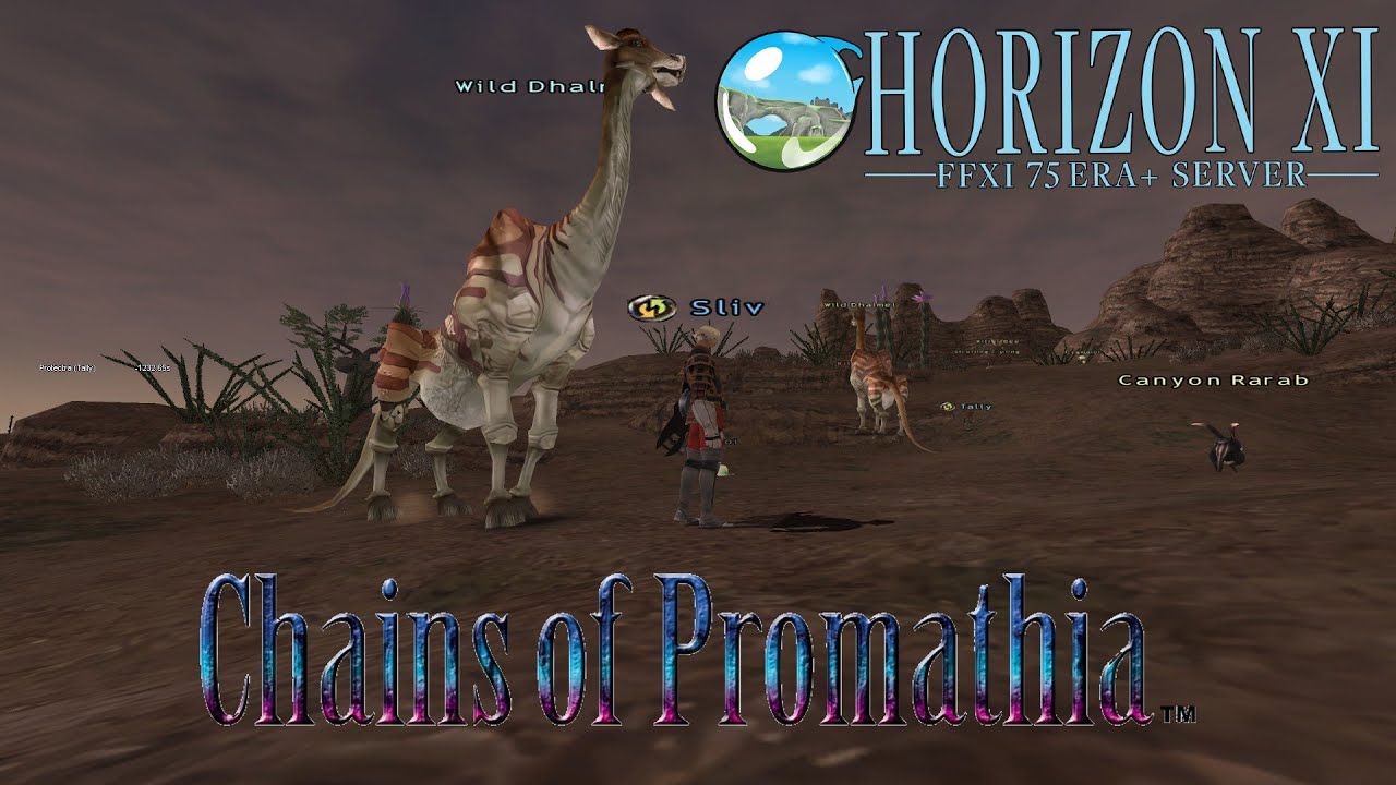 Horizonxi Chains Of Promathia Progress Youtube