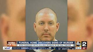 Funeral home spots signs of murder in Baltimore
