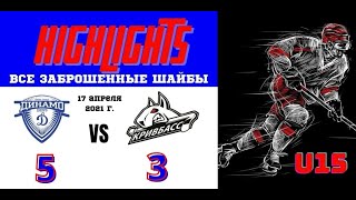 17.04.21. /  Highlights / Динамо - Кривбасс/  счет 5-3/  УМХЛ U15 (2006)/