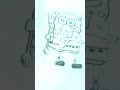 How to sketch a SpongeBob #like #subscribe #spongebob #editing