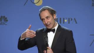 Alexander Desplat on his Greek heritage (Golden Globes 2018)