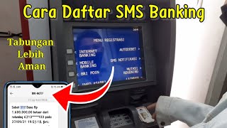 Cara Daftar Sms Banking Bri Di Mesin Atm