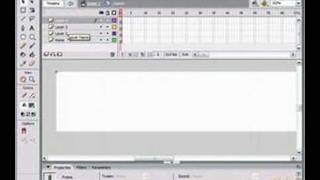 Flash Navigation Bar Basics of Buttons - Flash Tutorial