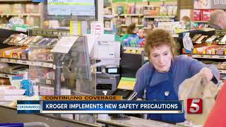 Kroger implements new safety precautions amid pandemic