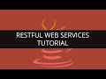RESTful Web Services Tutorial | RESTful Web Services Example in Java | Java/J2ee and SOA Tutorial