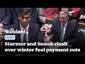 PMQs: Keir Starmer and Rishi Sunak clash over winter fuel payments