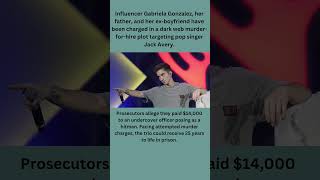 🚨 Influencer Arrested in Dark Web Murder Plot Against Pop Star Jack Avery! 😱 #Shorts