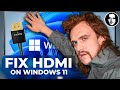 How to Fix HDMI Connection Not Working On Windows 11