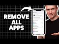 How To Delete All Apps On iPhone 2026 (Step-By-Step Tutorial)