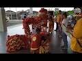 2023 雪兰莪轰埠校友会醒狮团，舞狮点睛仪式。2023 sjkc kuang lion dance troupe lion dance dotting ceremony.