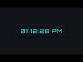 Working Digital Clock using HTML CSS & Javascript | Neumorphism UI Design