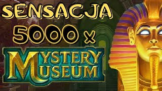 Sensacja! POLSKI STREAMER OKRADŁ KASYNO ONLINE! MYSTERY MUSEUM 5000X!