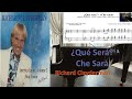 ¿Que será?  - Che Sara - Partitura de Richard Clayderman - álbum 