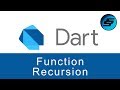 Function Recursion - Dart Programming