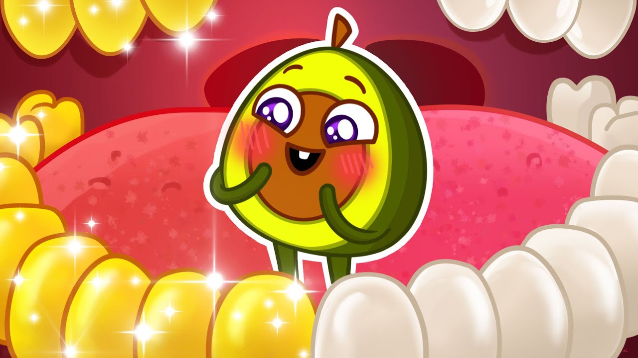 😍 Do You Like Gold Teeth or White Teeth? 🦷 Learn More Healthy Habits for Kids with Pit & Penny 🥑