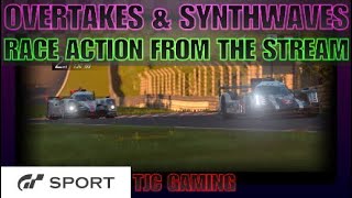 GT SPORT | OVERTAKES \u0026 SYNTHWAVES | TJC GAMING