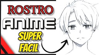 COMO DIBUJAR ROSTROS | Anime | Perspectiva Frontal