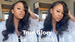 MOST NATURAL LOOKING SEW IN | TRUE GLORY HAIR BODY WAVE