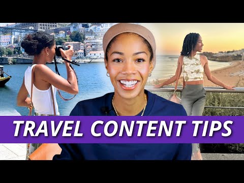 How I captured content while traveling Vacation tips for influencers