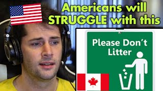 American Reacts to Things You Should NEVER do in Canada