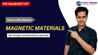 11. Magnetic Materials | One Shot | HSC Maharashtra Board 2023 | 12th std