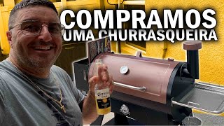 COMPREI UMA CHURRASQUEIRA A LENHA