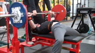 Jessica Benedeto - 275lbs BENCH PRESS @ 57KG