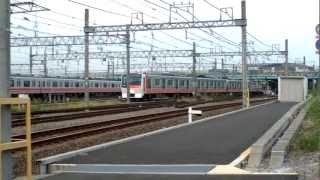 【HD】 相鉄8000系8709F 試運転終了後 車両センターへ入換入線