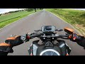 the pure sound of ktm duke 790 akrapovic no db killer 😵