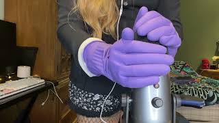 ASMR - Super Tingly Glove Sounds with Hand Movements