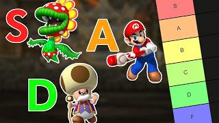 TIER LIST Ranking Mario Sluggers Characters!