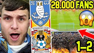 4,000 COVENTRY FANS GO WILD AT TOXIC HILLSBOROUGH | SHEFFIELD WEDNESDAY 1-2 COVENTRY CITY