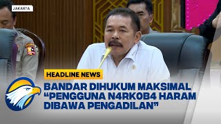 [HEADLINE NEWS, 06/12] Jaksa Agung Dukung Rehabilitasi Penyintas N4RK0B4