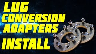 Lug Conversion Adapters Install [The FRS Project]