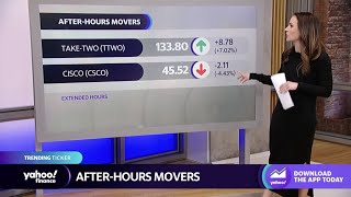 Stocks moving in after hours: Take-Two Interactive, Cisco