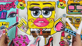 SpongeBob Blind Bags: Cute vs Slay Challenge (Part 2)! | DIY Skincare + Makeup + Outfit